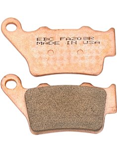 Pastilles de fre Fa-R Sèries Sintered Metall EBC FA208R