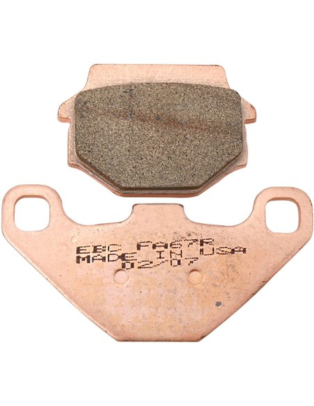 Pastillas de freno Fa-R Series Sintered Metal EBC FA067R