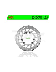 Disque de frein Wavy NG 066X Ø240 x Ø101 x 3 Position: Avant