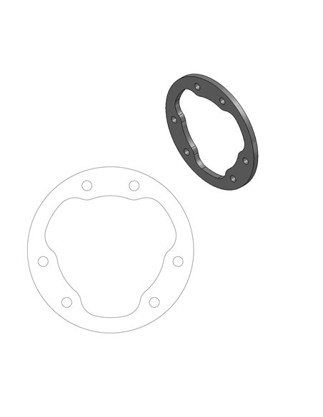Soporte reubicador para pinza de freno OEM Ring Tm MOTO-MASTER 211048