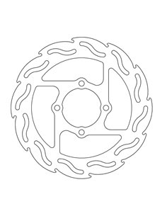 Disc de fre Disc de fre del darrere MOTO-MASTER 110.228