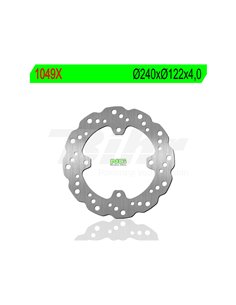 NG wavy 1049X brake disc Ø240 x Ø122 x 4