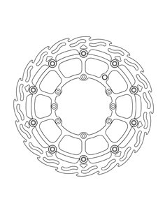 Disc de fre davanter Supermoto MOTO-MASTER 111.045