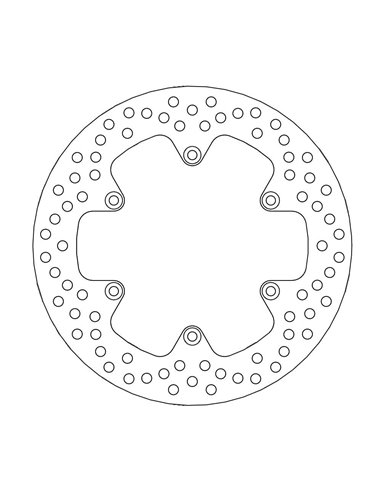 Disque de frein arrière Halo Disc Ktm / Husaberg MOTO-MASTER 110458