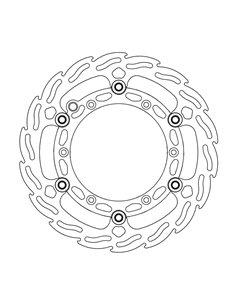 Disque de frein avant Flame Ktm 260Mm MOTO-MASTER 112145
