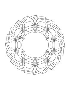 Front brake disc kit Ktm Dakar MOTO-MASTER 112072