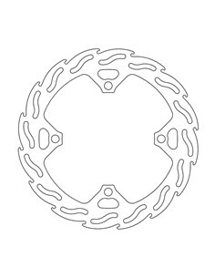 Fact rear brake disc Suzuki MOTO-MASTER 110390