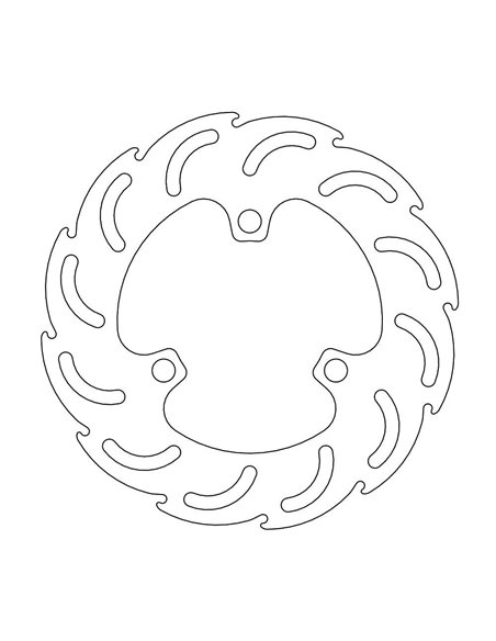 Disque de frein arrière Honda MOTO-MASTER 110250