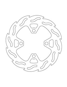 Disque de frein arrière Kawasaki MOTO-MASTER 110321