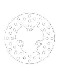 Disque de frein avant rond Suzuki MOTO-MASTER 110303