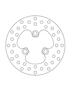 Disc de fre davanter Round Suzuki MOTO-MASTER 110.151