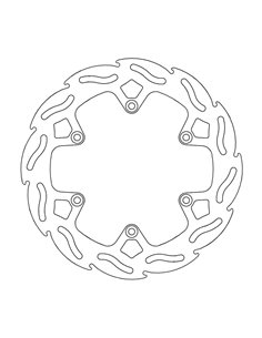 Disque de frein arrière Fix MOTO-MASTER 110513