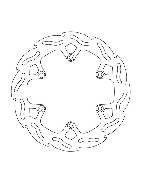Rear brake disc Fix MOTO-MASTER 110513