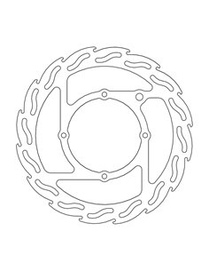 Front Brake Disc Fix MOTO-MASTER 110517