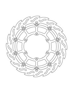 Front brake disc Motomastr Sm MOTO-MASTER 112236