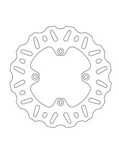 Rear brake disc Fix Wave Nitr MOTO-MASTER 110 450