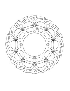 Front brake disc Float Flame L MOTO-MASTER 112143