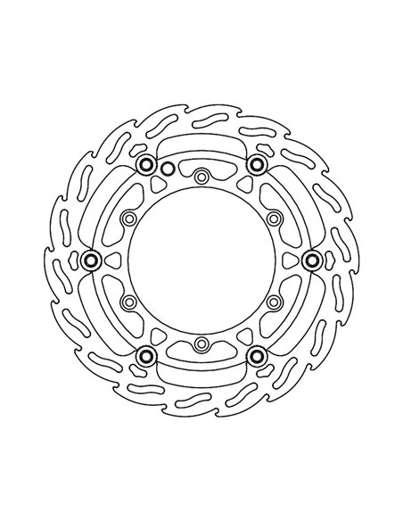 Front brake disc Flame MOTO-MASTER 112278