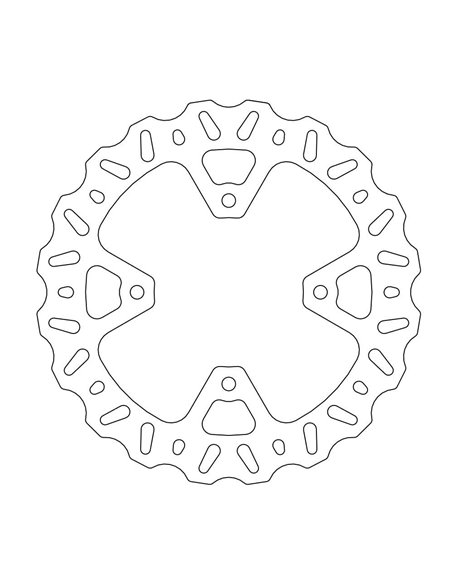 Disque de frein Fix Wave MOTO-MASTER 110720