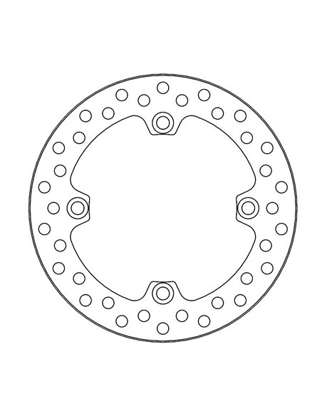 Vintage rear brake disc MOTO-MASTER 110811