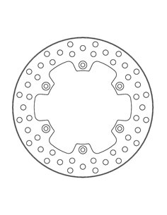 Vintage rear brake disc MOTO-MASTER 110815