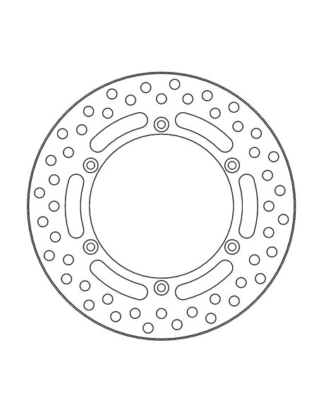 Vintage rear brake disc MOTO-MASTER 110816