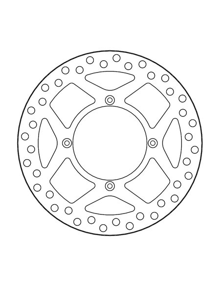 Vintage Front Brake Disc MOTO-MASTER 110817