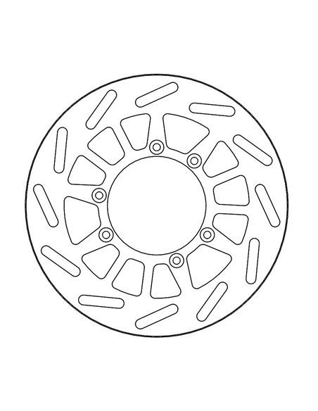 Disco de freno Vintage Delantero MOTO-MASTER 110818