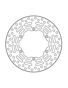 Vintage Front Brake Disc MOTO-MASTER 110819