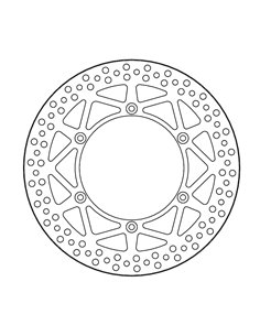 Vintage Front Brake Disc MOTO-MASTER 110821