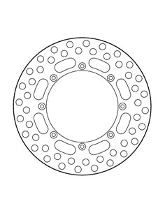 Disque de frein avant vintage MOTO-MASTER 110822