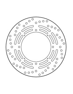 Disco de freio dianteiro vintage MOTO-MASTER 110825