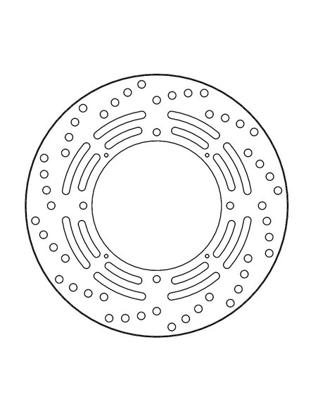 Disque de frein avant vintage MOTO-MASTER 110825