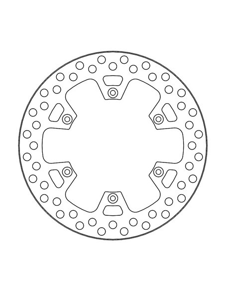Disc de fre Vintage darrere MOTO-MASTER 110.826