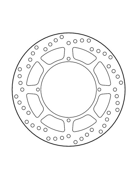 Disque de frein avant vintage MOTO-MASTER 110834