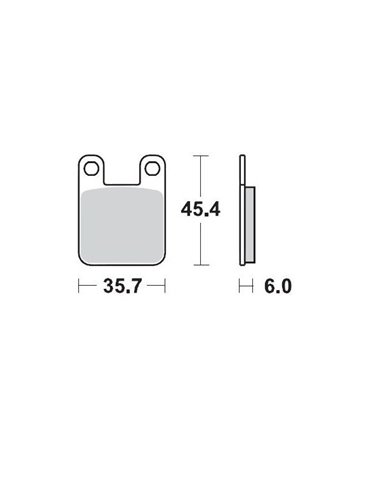 Pastilhas de freio dianteiro Ktm 65 MOTO-MASTER 090511