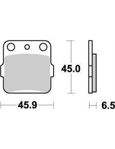 Nitro MOTO-MASTER brake pads 091021