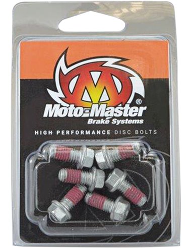 Bolts for front / rear brake disc M6X13 Hex MOTO-MASTER 012019