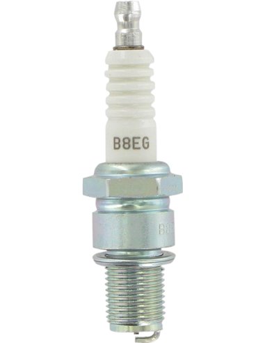 NGK B8EG spark plug with removable terminal
