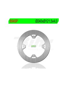 NG brake disc without vents 654SP Ø240 x Ø121.5 x 4
