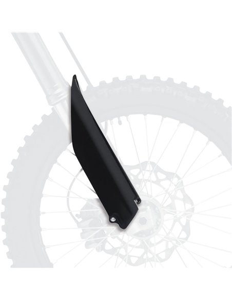 Suzuki RM125, RM250 - Fork Guards Black - 2007-08 Models Polisport 8398300002