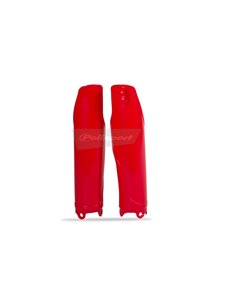 Honda CR125R,CR250R - Fork Guards Red - 2004-07 Models Polisport 8351700003