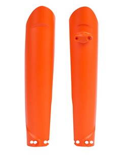 KTM SX,SX-F,EXC-F,XC,XC-F - Protections de Fourche Orange - Modèles 2015-20 Polisport 8398600005