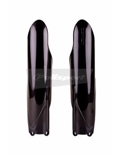 Yamaha YZ125/250, YZ250FX - Protections de Fourche Noir - Modèles 2015-20 Polisport 8352000002