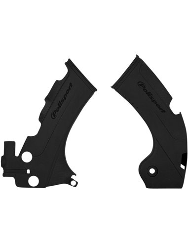 Yamaha YZ125/YZ250- Protecteur de Châssis Noir - Modèles 2005-20 Polisport 8466700001