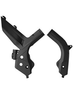 KTM SX,SX-F,XC,XC-F - Protector de Chasis Negra - Modelos 2019-20 Polisport 8472900001