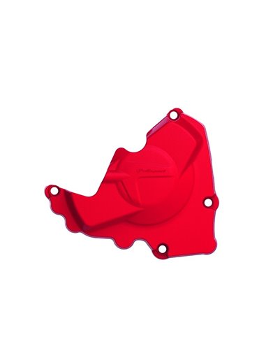 Honda CRF250R - Ignition Cover Protector Red - 2010-17 Models Polisport 8461000002