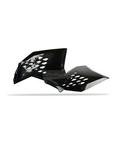 KTM SX, SX-F - Tapes de Radiador Negres - Models 2007-10 Polisport 8428200001