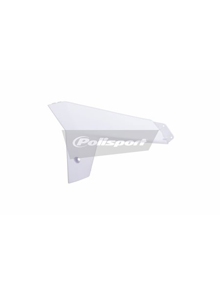 White Lower Tank / Radiator Caps for Polisport Gas Gas Models 8415400005