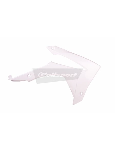 Honda CRF250R - Tapas de Radiador Blancas - Modelos 2014-17 Polisport 8417100002